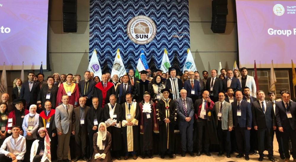 حضور رئیس دانشگاه در دهمین اجلاس عمومی شبکه دانشگاه‌های جاده ابریشم(SUN)