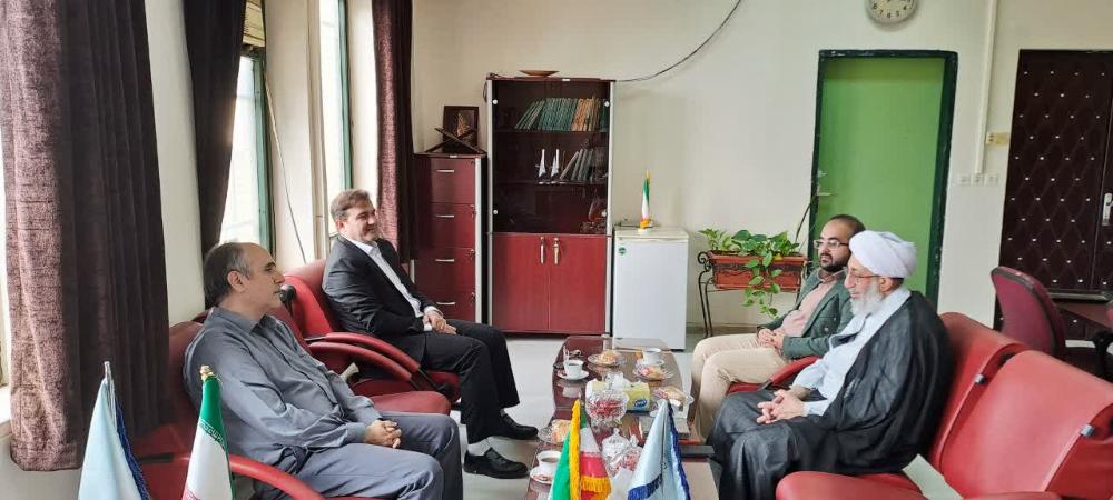 دیدار ریاست نهاد مقام معظم رهبری در دانشگاه‌های استان با رئیس دانشکده علوم و تحقیقات اسلامی 